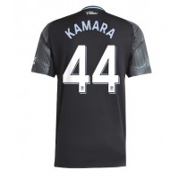 Aston Villa Boubacar Kamara #44 Vonkajší futbalový dres 2025-26 Krátky Rukáv